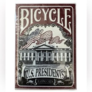 Bicycle Presidents Blue Edition Playing Card Deck by USPCC; New‎ Sealed